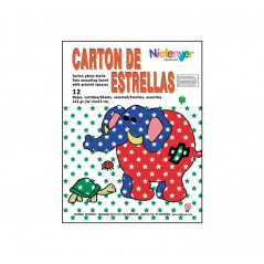 PACK 12 LÁMINAS DECORADAS NIEFENVER: ESTRELLAS BÁSICAS