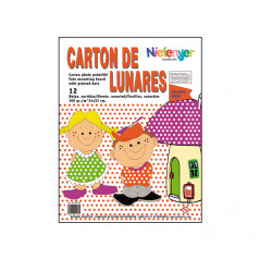 PACK 12 LÁMINAS DECORADAS NIEFENVER: LUNARES NEÓN