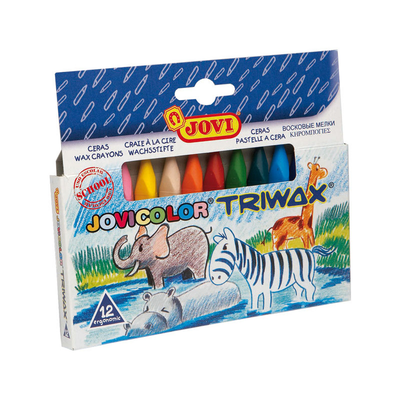 CAJA 12 CERAS JOVI TRIWAX SURTIDO CAJA 12 CERAS JOVI TRIWAX SURTIDO
