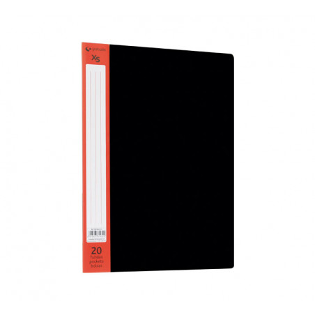 CARPETA GRAFOPLAS CON 20 FUNDAS XS