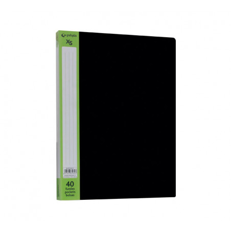 CARPETA GRAFOPLAS CON 40 FUNDAS XS