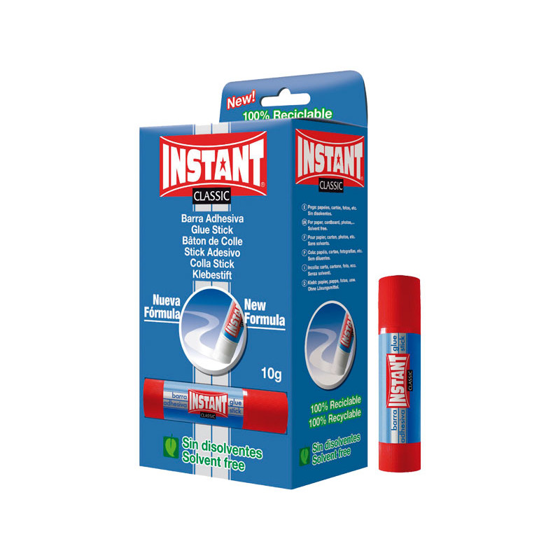 BARRA ADHESIVA INSTANT CLASSIC 10gr BARRA ADHESIVA INSTANT CLASSIC 10gr