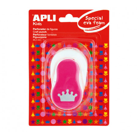 TALADRO CREATIVO APLI KIDS FIGURA CORONA