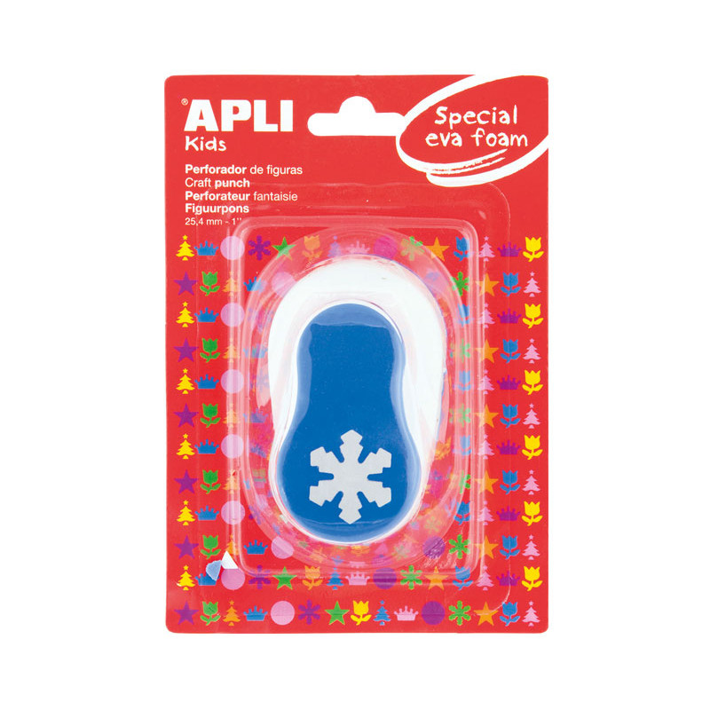 TALADRO CREATIVO APLI KIDS FIGURA COPO NIEVE TALADRO CREATIVO APLI KIDS FIGURA COPO NIEVE