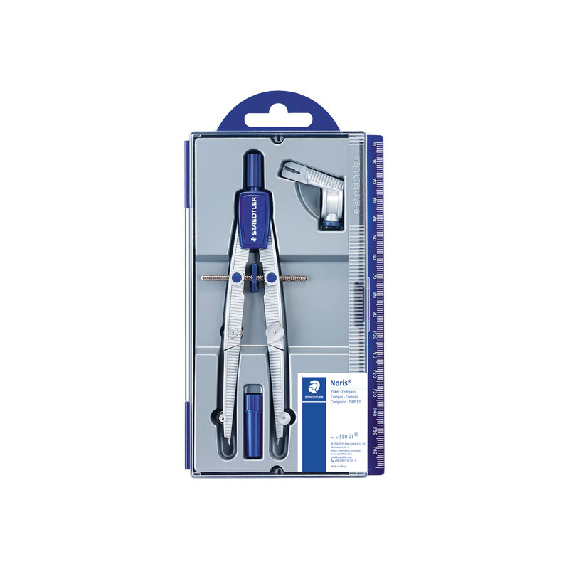 COMPÁS ESCOLAR STAEDTLER NORIS 550 01 COMPÁS ESCOLAR STAEDTLER NORIS 550 01