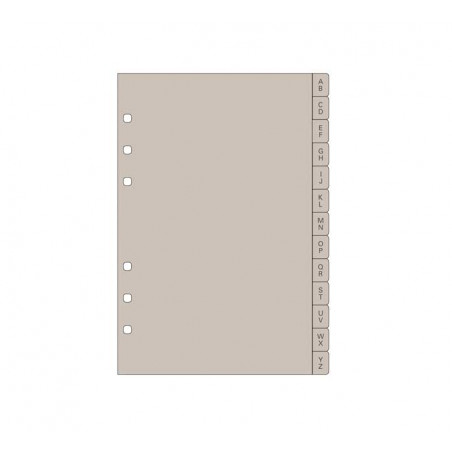 ACCESORIO AGENDA FINOCAM "ÍNDICE ALFABÉTICO A-Z: R564"