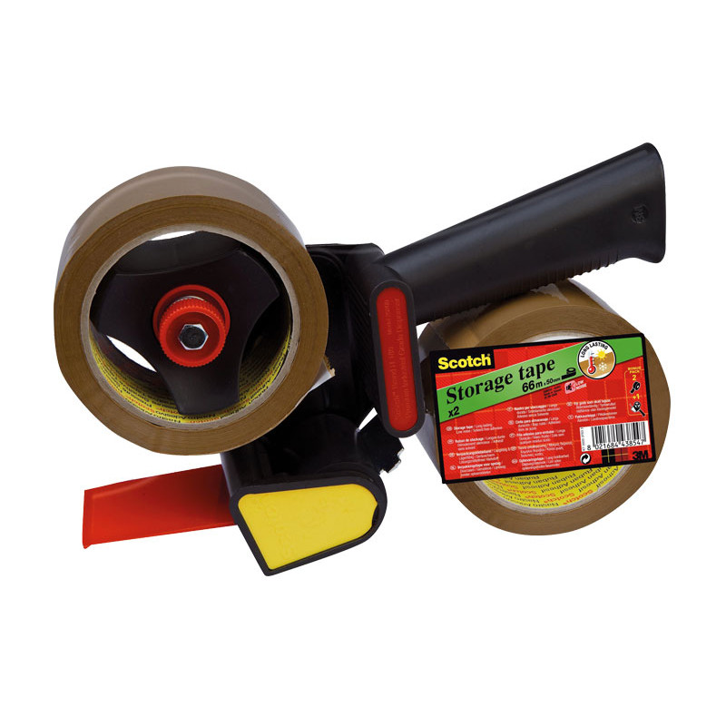 PACK PRECINTADORA SCOTCH HEAVY DUTY + 2 ROLLOS PACK PRECINTADORA SCOTCH HEAVY DUTY + 2 ROLLOS