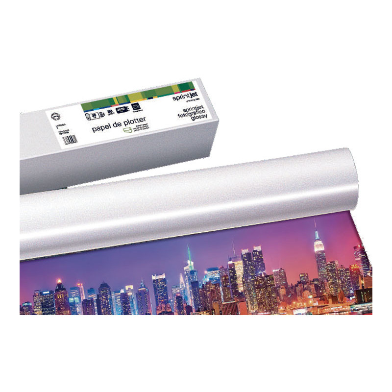 ROLLO PAPEL PLOTTER FABRISA 180gr 42"x30m GLOSSY ROLLO PAPEL PLOTTER FABRISA 180gr 42"x30m GLOSSY