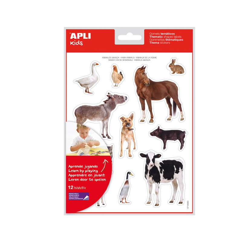 BOLSA 12h GOMETS APLI ANIMALES GRANJA BOLSA 12h GOMETS APLI ANIMALES GRANJA