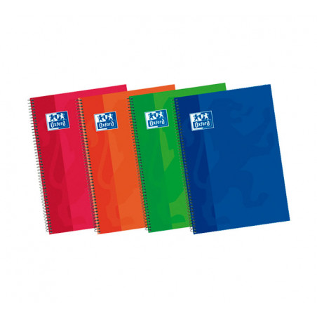 CUADERNO OXFORD SCHOOL 80h TAPA EXTRA DURA 4º HORIZONTAL