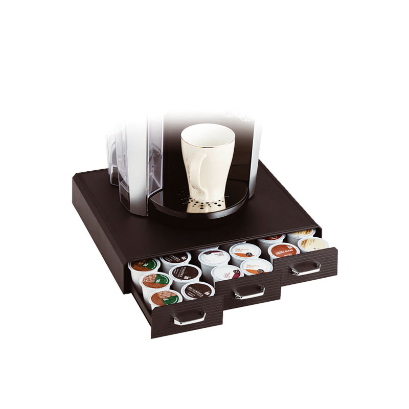 ORGANIZADOR ARCHIVO 2000 DE 3 CAJONES PARA ACCESORIOS CAFÉ