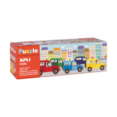 PUZZLE APLI KIDS "SUMA TRANSPORTES"