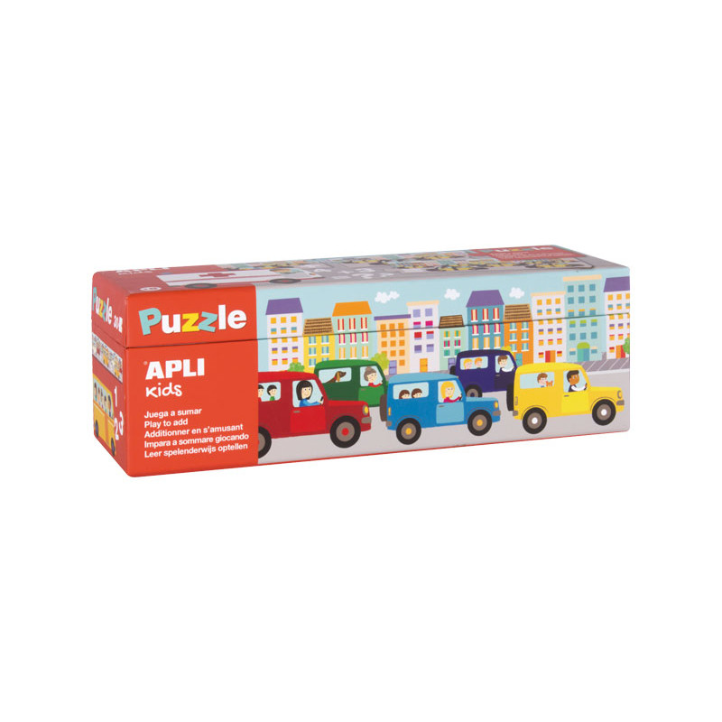 PUZZLE APLI KIDS "SUMA TRANSPORTES"