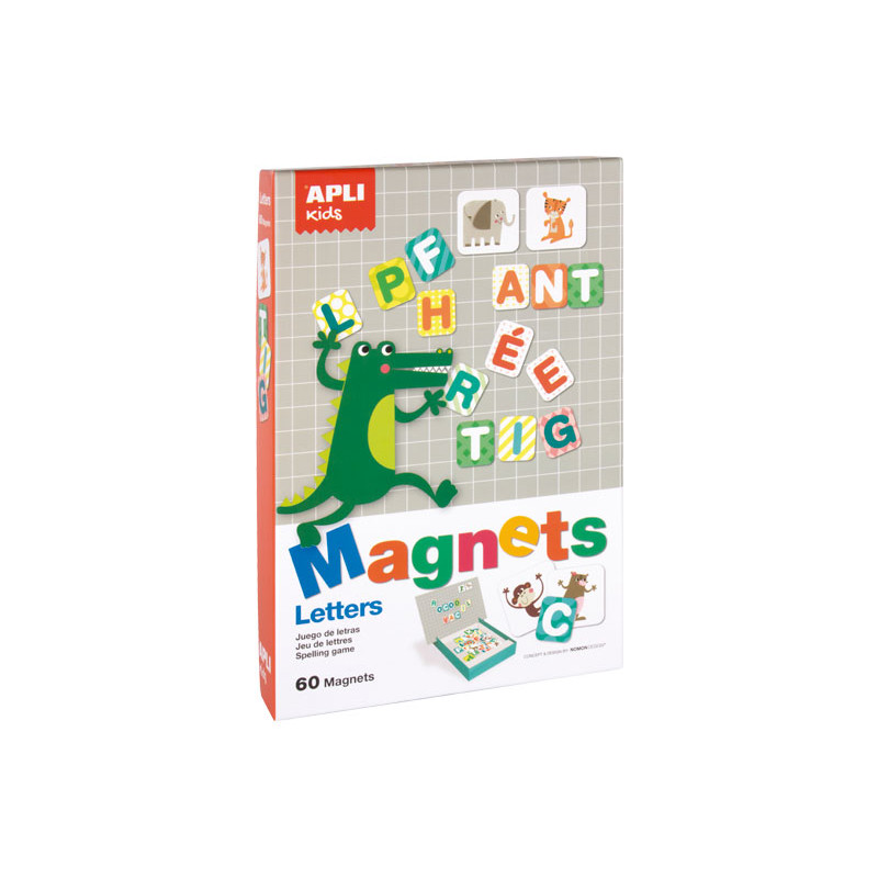 Apli Kids Magnets Letters 16816 - Juego magnético, temática letras