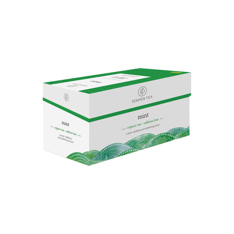 CAJA 25 SOBRES INFUSIÓN SEMPER TEA " MINT" CAJA 25 SOBRES INFUSIÓN SEMPER TEA " MINT"