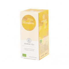 CAJA 18 BOLSITA PIRAMIDAL INFUSIÓN SEMPER TEA "CAMOMILE"