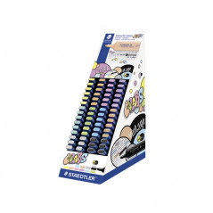 EXPOSITOR 60 MARCADORES FLUORESCENTES STAEDTLER TEXTSURFER PASTEL&VINTAGE