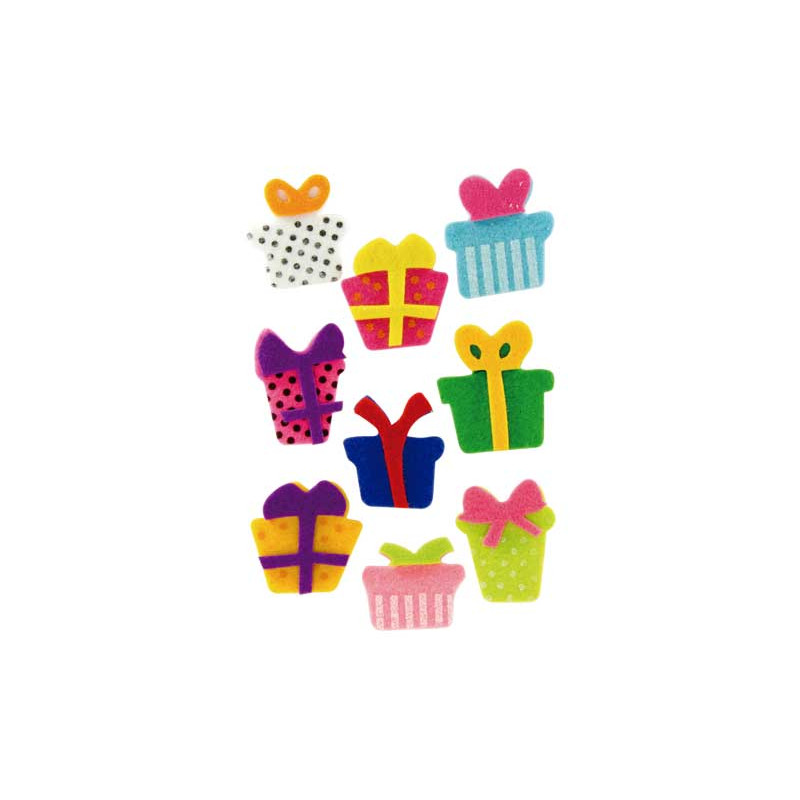 SET FIGURAS FIELTRO FIXO KIDS ADHESIVAS 3D: REGALOS SET FIGURAS FIELTRO FIXO KIDS ADHESIVAS 3D: REGALOS