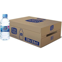 PACK 35 BOTELLAS AGUA FONT VELLA 33 cl