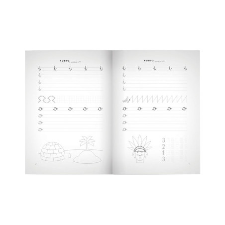 PACK 10 CUADERNOS RUBIO ESCRITURA PRIMARIA 1