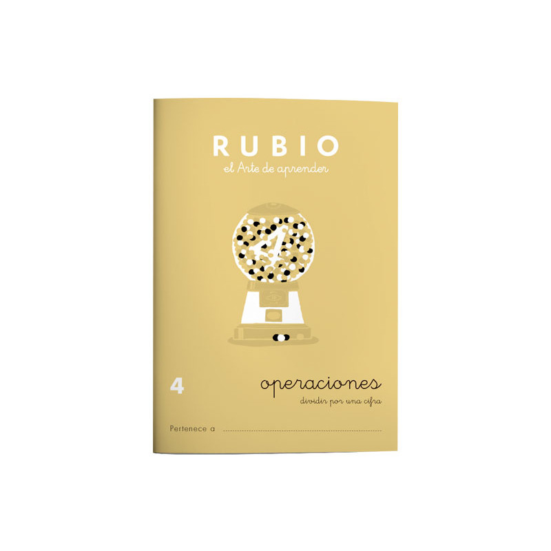 PACK 10 CUADERNOS RUBIO OPERACIONES P4 PACK 10 CUADERNOS RUBIO OPERACIONES P4
