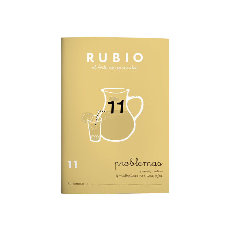 PACK 10 CUADERNOS RUBIO PROBLEMAS P11