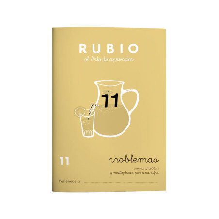 PACK 10 CUADERNOS RUBIO PROBLEMAS P11