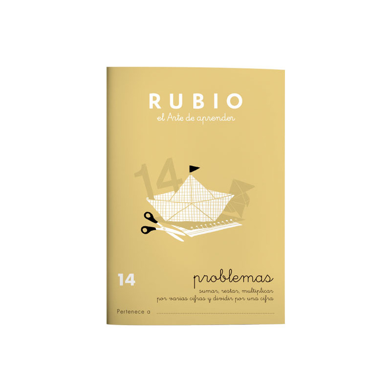 PACK 10 CUADERNOS RUBIO PROBLEMAS P14 PACK 10 CUADERNOS RUBIO PROBLEMAS P14