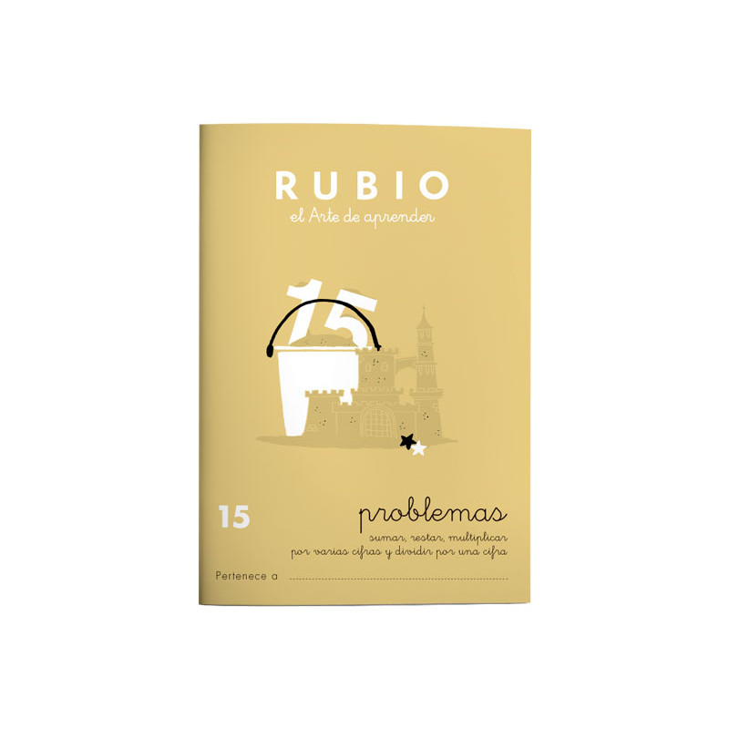 PACK 10 CUADERNOS RUBIO PROBLEMAS P15 PACK 10 CUADERNOS RUBIO PROBLEMAS P15