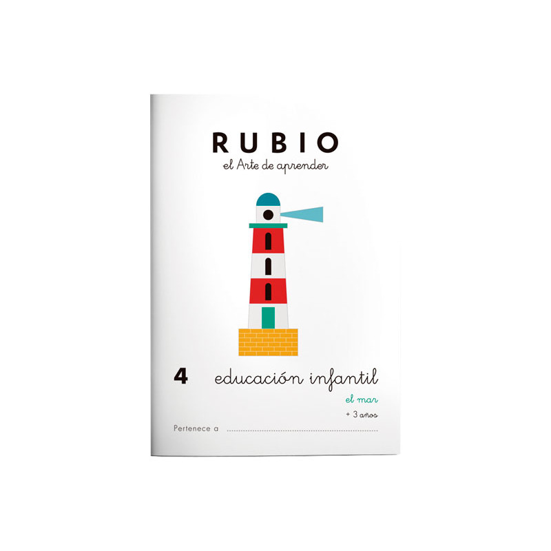 PACK 10 CUADERNOS RUBIO EDUCACIÓN INFANTIL PR4 PACK 10 CUADERNOS RUBIO EDUCACIÓN INFANTIL PR4