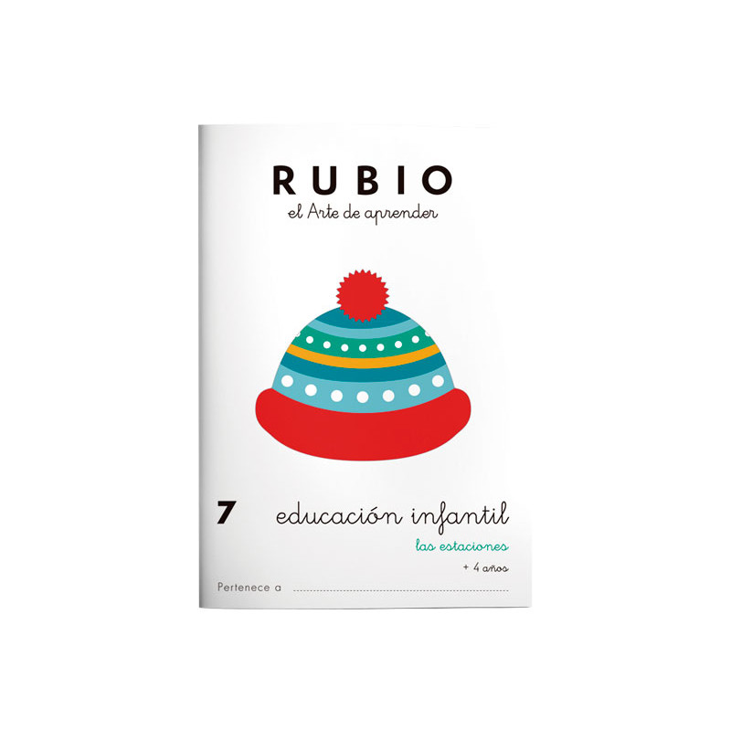 PACK 10 CUADERNOS RUBIO EDUCACIÓN INFANTIL PR7 PACK 10 CUADERNOS RUBIO EDUCACIÓN INFANTIL PR7