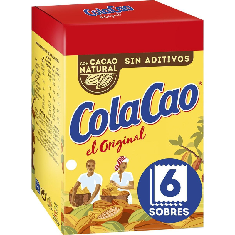 CAJA 6 SOBRES COLACAO 108gr CAJA 6 SOBRES COLACAO 108gr