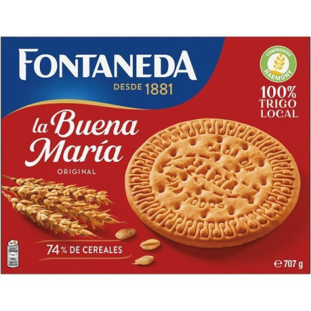 CAJA GALLETAS FONTANEDA "LA BUENA MARIA"