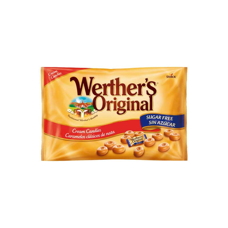 BOLSA CARAMELOS WERTHER`S ORIGINAL 1Kg SIN AZÚCAR BOLSA CARAMELOS WERTHER`S ORIGINAL 1Kg SIN AZÚCAR