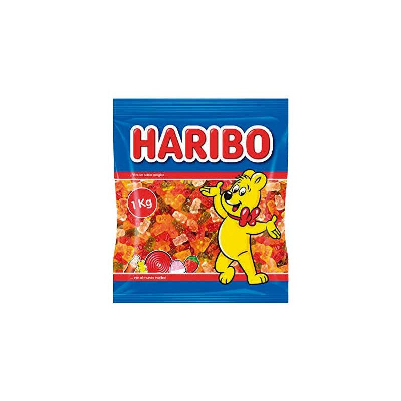 BOLSA OSITOS HARIBO BRILLO 1Kg BOLSA OSITOS HARIBO BRILLO 1Kg
