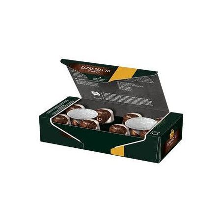 CAJA 10 CÁPSULAS CAFÉ JACOBS "ESPRESSO 10 INTENSO"