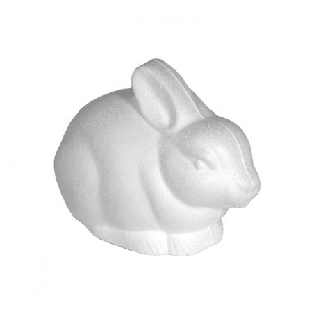 BOLSA 1 FIGURA DE POREXPAN INNSPIRO: CONEJO PEQUEÑO 10,5x13cm