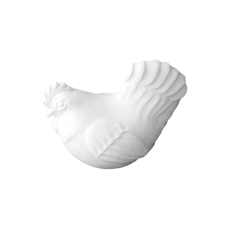 BOLSA 2 FIGURAS DE POREXPAN INNSPIRO: GALLINA 14x9cm BOLSA 2 FIGURAS DE POREXPAN INNSPIRO: GALLINA 14x9cm