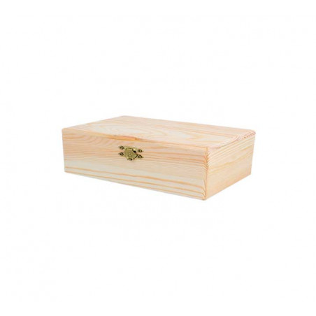 CAJA MADERA DE PINO INNSPIRO RECTANGULAR 15x11x3.5cm