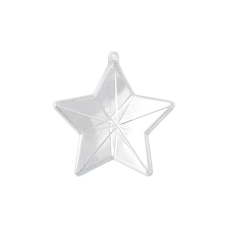 COLGANTE DE PLEXIPLAST INNSPIRO "ESTRELLA" 10x5cm