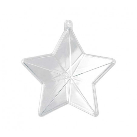 COLGANTE DE PLEXIPLAST INNSPIRO "ESTRELLA" 16x8cm