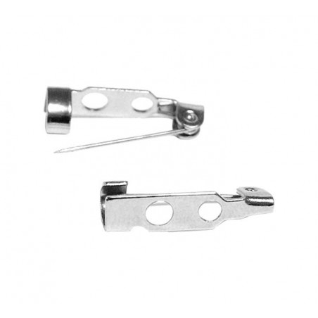 BOLSA 100 AGUJAS BROCHE METÁLICAS INNSPIRO 20mm