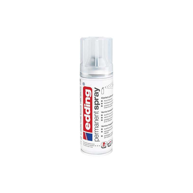 SPRAY LACA EDDING 5200 PERMANENTE 200ml BRILLO