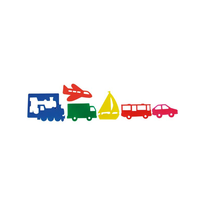 SET 6 PLANTILLAS HENBEA: TRANSPORTES SET 6 PLANTILLAS HENBEA: TRANSPORTES