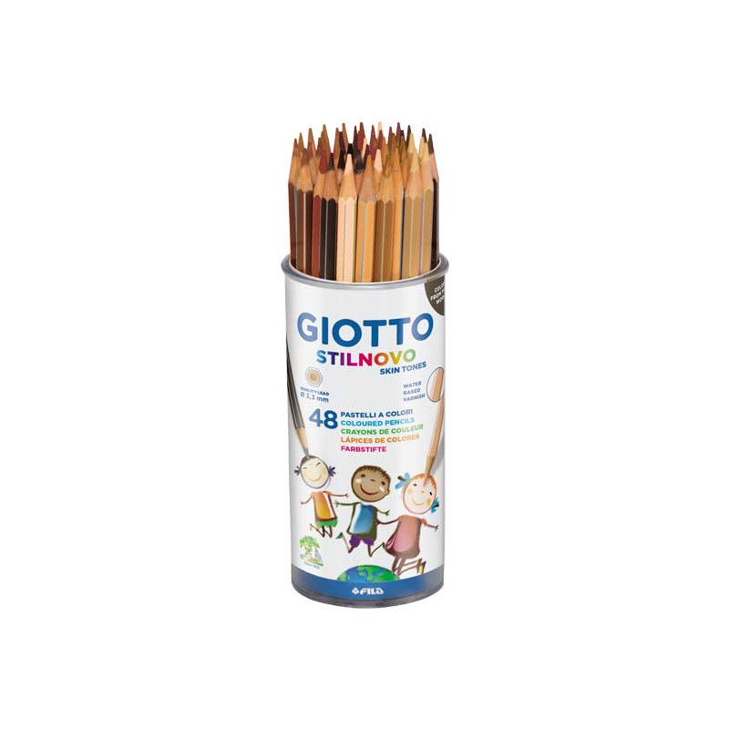 BOTE 48 LÁPICES GIOTTO STILNOVO SKIN TONES