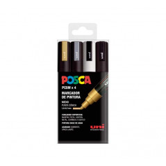 Marcador Posca Uni Pc-3m /pc 5m X 24 Estuche