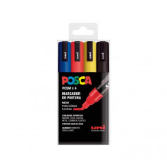 Rotuladores POSCA Dirty Harry. Caja Metal