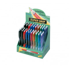 EXPOSITOR 60 PORTAMINAS PILOT SUPER GRIP 0,7mm