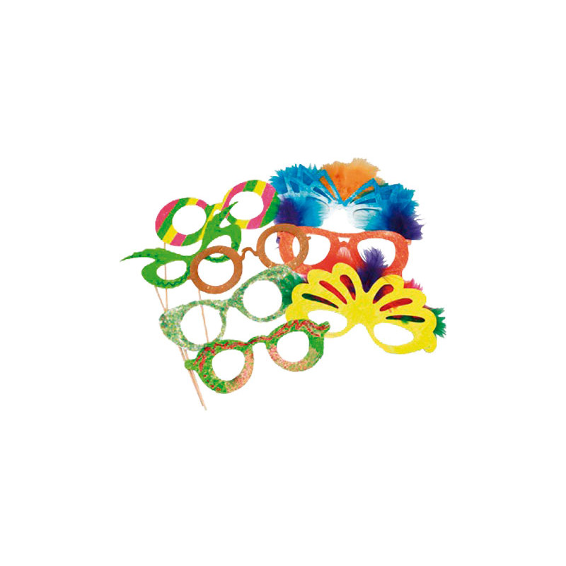 PACK 6 GAFAS PARA DECORAR NIEFENVER PACK 6 GAFAS PARA DECORAR NIEFENVER