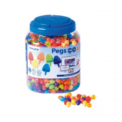 BOTE 1300 PIVOTES MINILAND PARA MOSAICOS BRILLANTES Ø 1,5cm